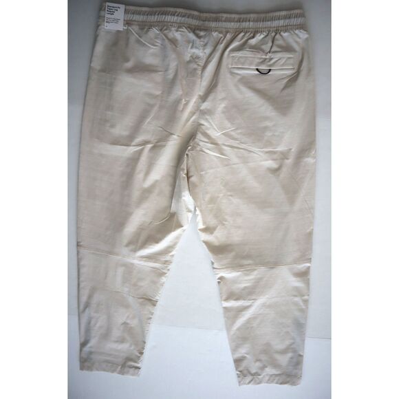 Nike Tech HM8241-104 Men's Sz 2XL Beige Standard Fit Tapered Woven Pants - Picture 2 of 16